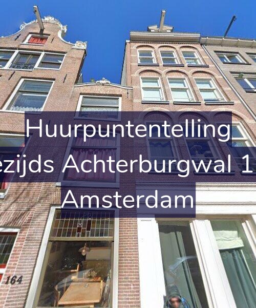 Foto gevel Huurpuntentelling voor Oudezijds Achterburgwal 162-D, Amsterdam