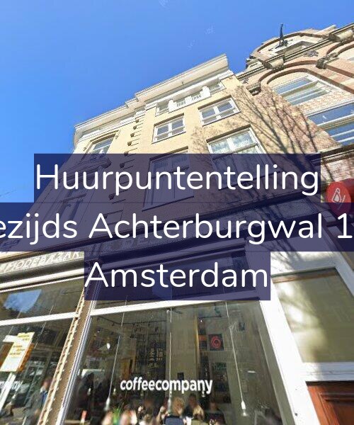 Foto gevel Huurpuntentelling voor Oudezijds Achterburgwal 154-2, Amsterdam