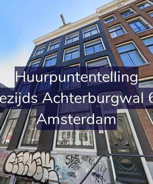 Foto gevel Huurpuntentelling voor Oudezijds Achterburgwal 69-B, Amsterdam