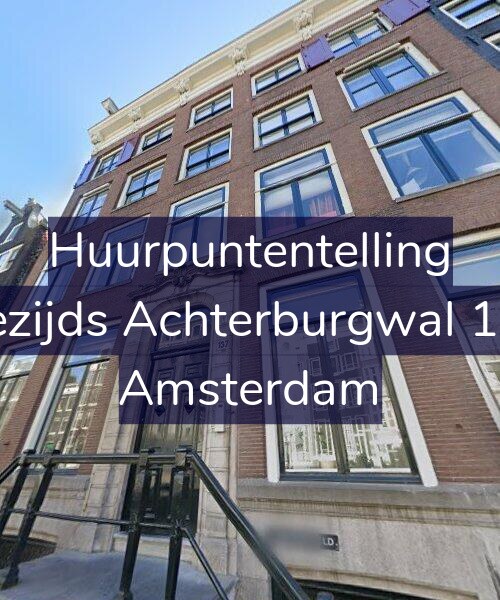 Foto gevel Huurpuntentelling voor Oudezijds Achterburgwal 137-B, Amsterdam