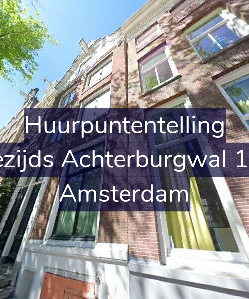 Foto gevel Huurpuntentelling voor Oudezijds Achterburgwal 190-B, Amsterdam
