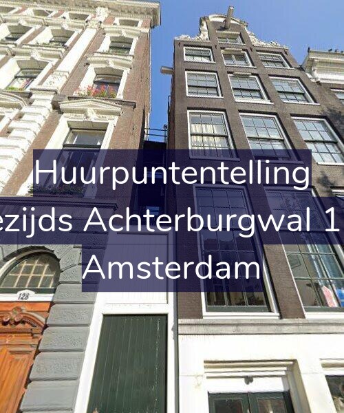 Foto gevel Huurpuntentelling voor Oudezijds Achterburgwal 126-D, Amsterdam