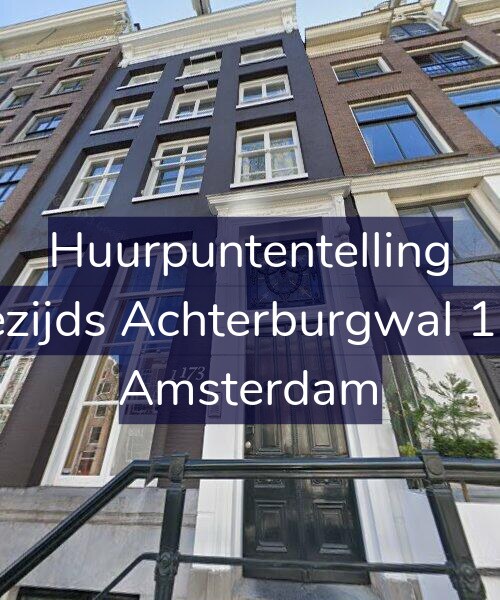 Foto gevel Huurpuntentelling voor Oudezijds Achterburgwal 173-D, Amsterdam