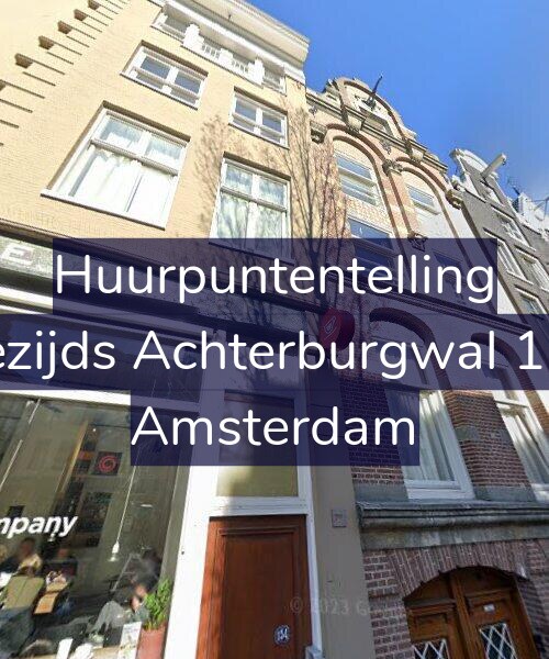 Foto gevel Huurpuntentelling voor Oudezijds Achterburgwal 152-D, Amsterdam