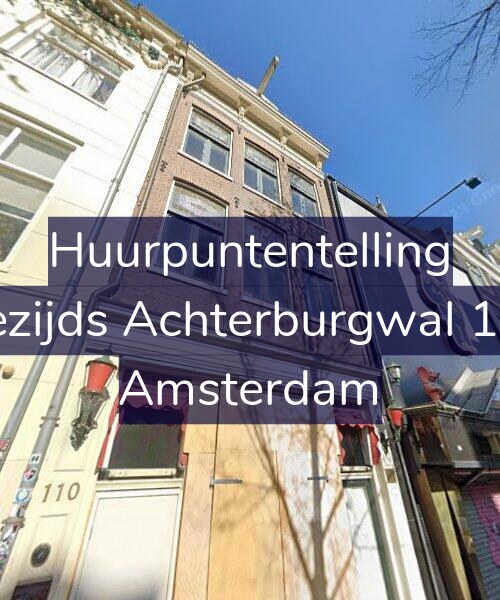Foto gevel Huurpuntentelling voor Oudezijds Achterburgwal 110-B, Amsterdam