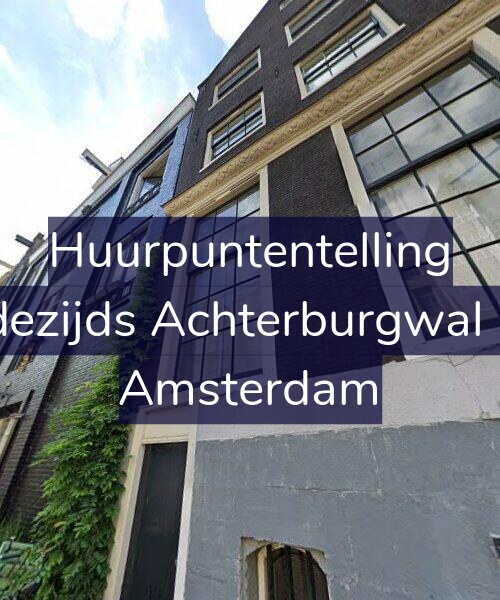 Foto gevel Huurpuntentelling voor Oudezijds Achterburgwal 8-H, Amsterdam
