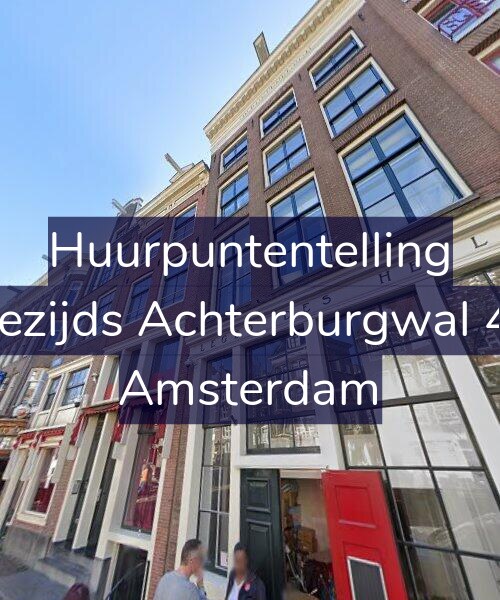 Foto gevel Huurpuntentelling voor Oudezijds Achterburgwal 43-B, Amsterdam