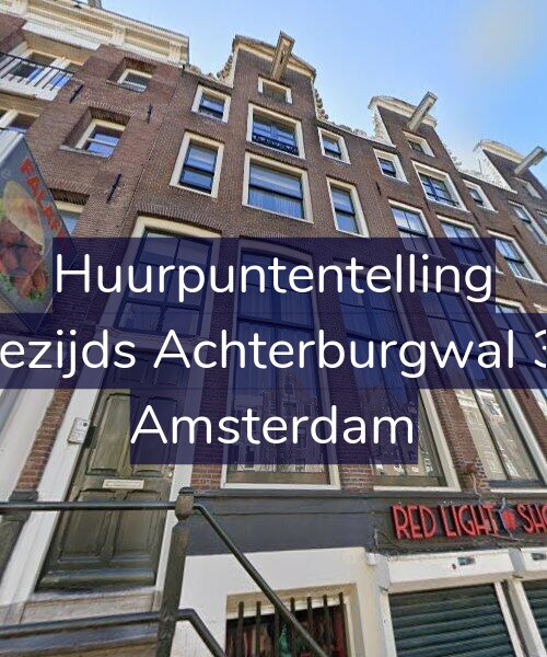 Foto gevel Huurpuntentelling voor Oudezijds Achterburgwal 31-1, Amsterdam