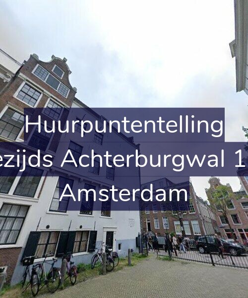 Foto gevel Huurpuntentelling voor Oudezijds Achterburgwal 169-A, Amsterdam