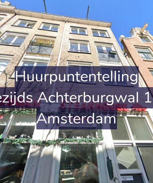 Foto gevel Huurpuntentelling voor Oudezijds Achterburgwal 158-A, Amsterdam