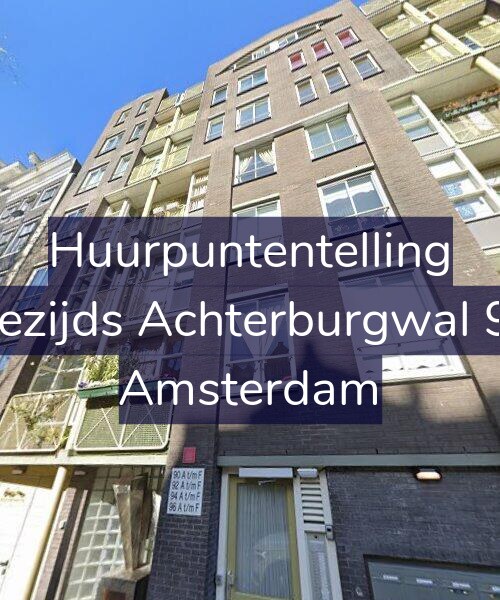 Foto gevel Huurpuntentelling voor Oudezijds Achterburgwal 90-C, Amsterdam
