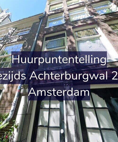 Foto gevel Huurpuntentelling voor Oudezijds Achterburgwal 206-2, Amsterdam