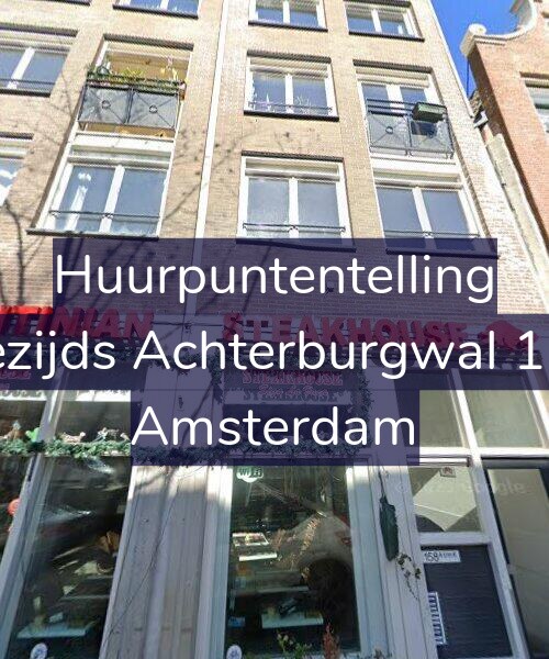 Foto gevel Huurpuntentelling voor Oudezijds Achterburgwal 158-H, Amsterdam