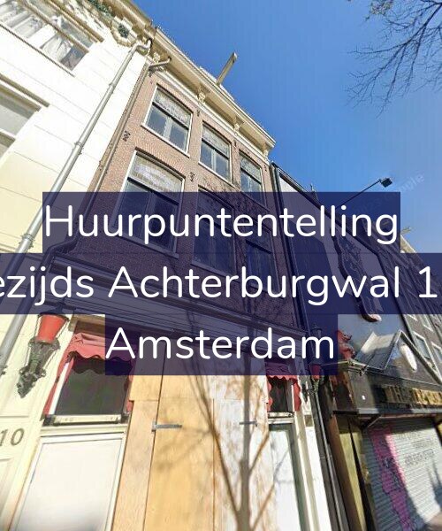 Foto gevel Huurpuntentelling voor Oudezijds Achterburgwal 110-A, Amsterdam