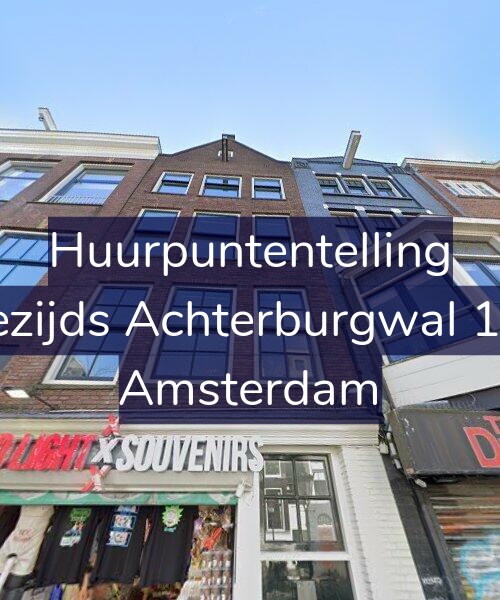 Foto gevel Huurpuntentelling voor Oudezijds Achterburgwal 127-3, Amsterdam