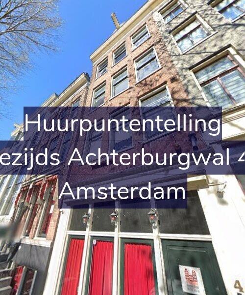 Foto gevel Huurpuntentelling voor Oudezijds Achterburgwal 44-C, Amsterdam