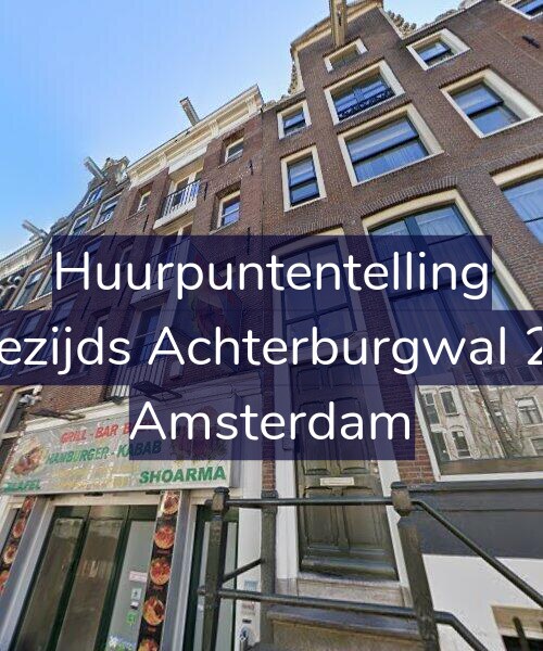 Foto gevel Huurpuntentelling voor Oudezijds Achterburgwal 29-D, Amsterdam