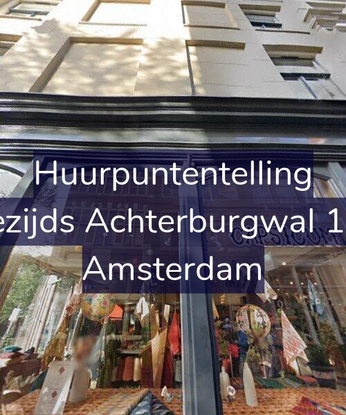 Foto gevel Huurpuntentelling voor Oudezijds Achterburgwal 149-B, Amsterdam