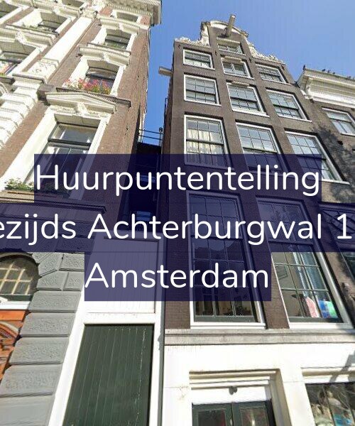 Foto gevel Huurpuntentelling voor Oudezijds Achterburgwal 126-B, Amsterdam