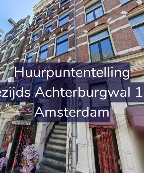 Foto gevel Huurpuntentelling voor Oudezijds Achterburgwal 117-H, Amsterdam
