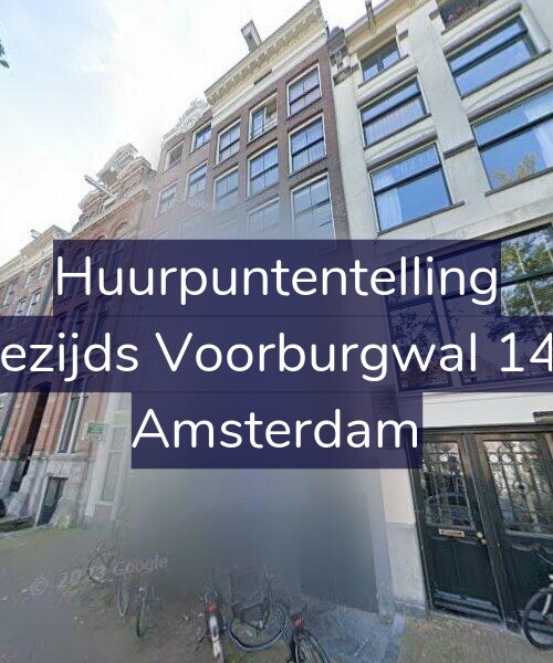 Foto gevel Huurpuntentelling voor Oudezijds Voorburgwal 149-H, Amsterdam