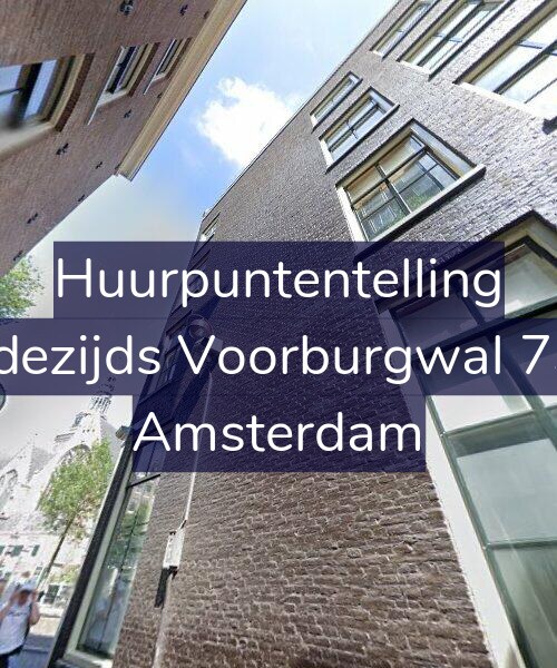 Foto gevel Huurpuntentelling voor Oudezijds Voorburgwal 73-3, Amsterdam