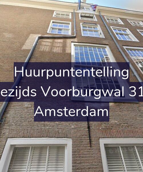 Foto gevel Huurpuntentelling voor Oudezijds Voorburgwal 316-C, Amsterdam