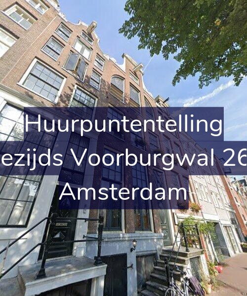 Foto gevel Huurpuntentelling voor Oudezijds Voorburgwal 268-C, Amsterdam