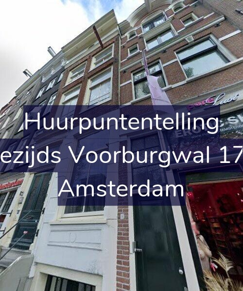 Foto gevel Huurpuntentelling voor Oudezijds Voorburgwal 171-D, Amsterdam