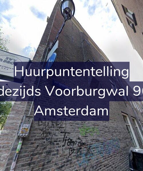 Foto gevel Huurpuntentelling voor Oudezijds Voorburgwal 96-B, Amsterdam