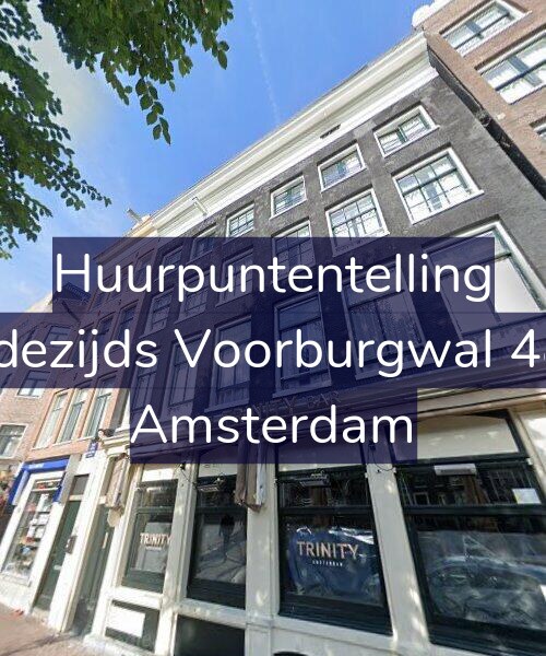 Foto gevel Huurpuntentelling voor Oudezijds Voorburgwal 48-1, Amsterdam