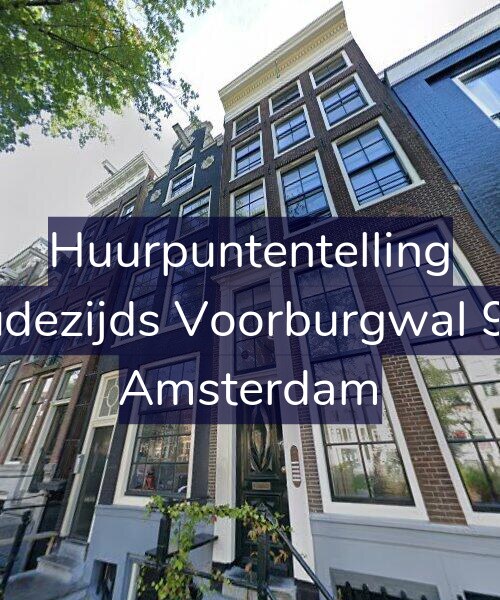 Foto gevel Huurpuntentelling voor Oudezijds Voorburgwal 9-1, Amsterdam