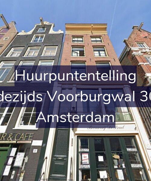 Foto gevel Huurpuntentelling voor Oudezijds Voorburgwal 30-D, Amsterdam