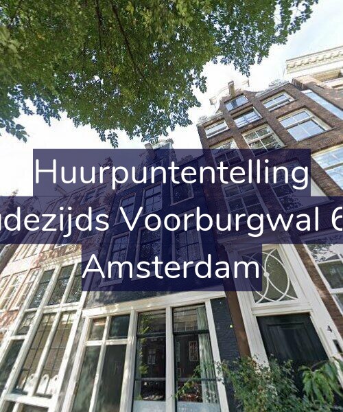 Foto gevel Huurpuntentelling voor Oudezijds Voorburgwal 6-2, Amsterdam