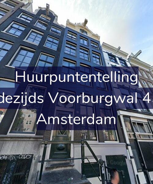 Foto gevel Huurpuntentelling voor Oudezijds Voorburgwal 45-B, Amsterdam
