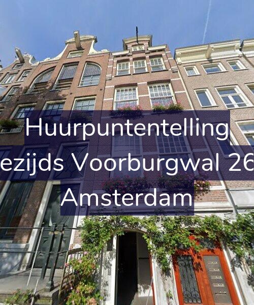 Foto gevel Huurpuntentelling voor Oudezijds Voorburgwal 266-D, Amsterdam
