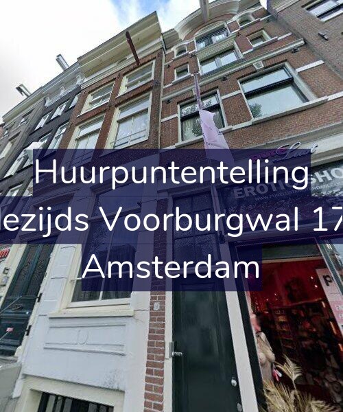 Foto gevel Huurpuntentelling voor Oudezijds Voorburgwal 171-E, Amsterdam