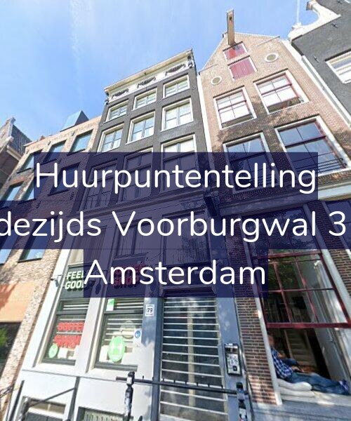 Foto gevel Huurpuntentelling voor Oudezijds Voorburgwal 36-1, Amsterdam