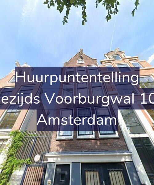 Foto gevel Huurpuntentelling voor Oudezijds Voorburgwal 102-3, Amsterdam