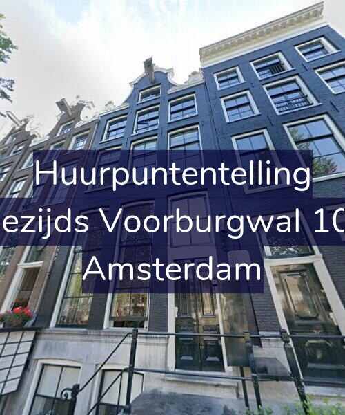Foto gevel Huurpuntentelling voor Oudezijds Voorburgwal 109-K, Amsterdam