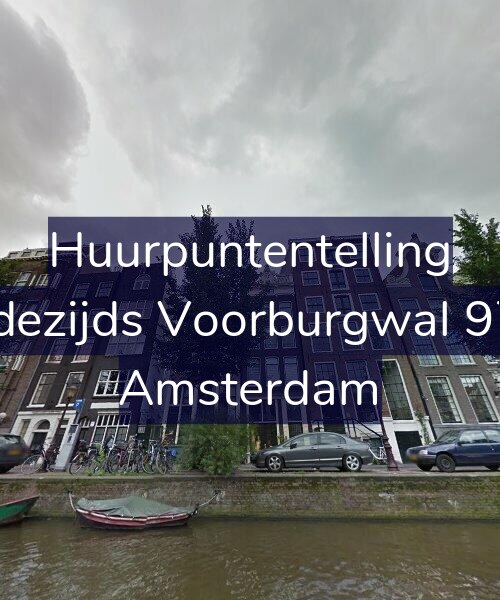 Foto gevel Huurpuntentelling voor Oudezijds Voorburgwal 97-B, Amsterdam