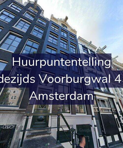 Foto gevel Huurpuntentelling voor Oudezijds Voorburgwal 45-C, Amsterdam