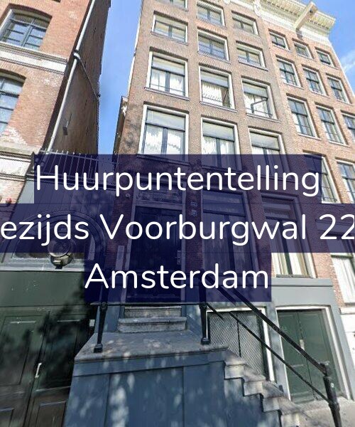 Foto gevel Huurpuntentelling voor Oudezijds Voorburgwal 224-H, Amsterdam