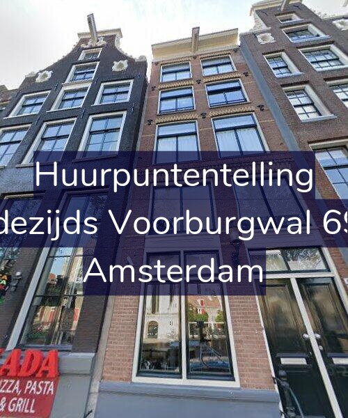 Foto gevel Huurpuntentelling voor Oudezijds Voorburgwal 69-D, Amsterdam