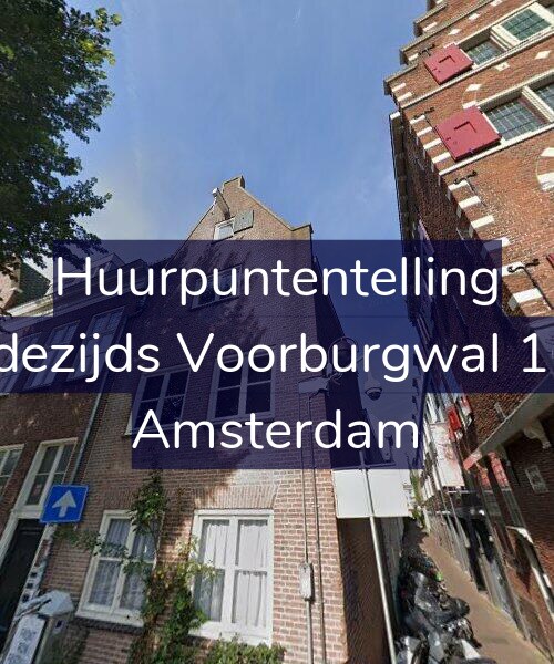 Foto gevel Huurpuntentelling voor Oudezijds Voorburgwal 16-E, Amsterdam
