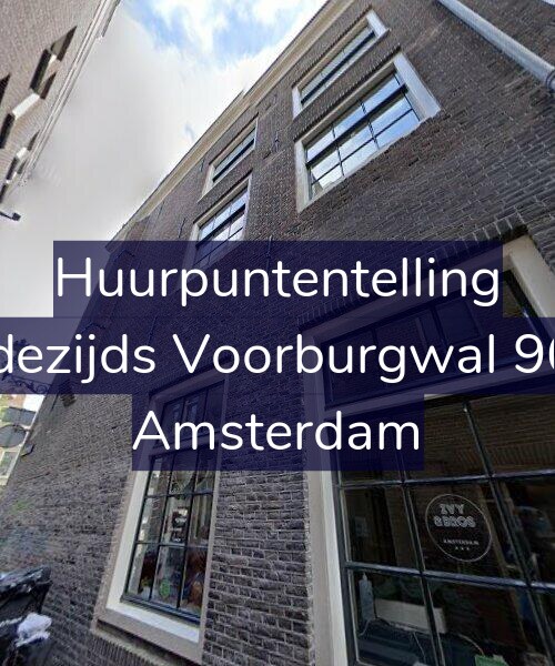 Foto gevel Huurpuntentelling voor Oudezijds Voorburgwal 96-D, Amsterdam