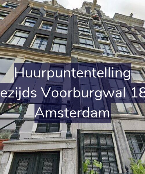 Foto gevel Huurpuntentelling voor Oudezijds Voorburgwal 187-G, Amsterdam