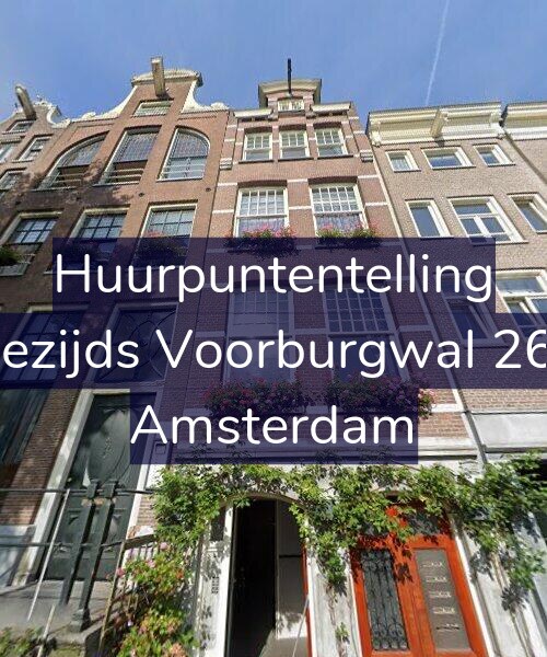Foto gevel Huurpuntentelling voor Oudezijds Voorburgwal 266-B, Amsterdam