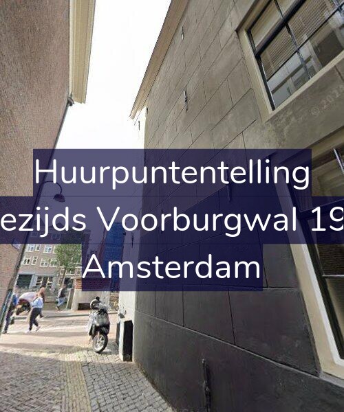 Foto gevel Huurpuntentelling voor Oudezijds Voorburgwal 193-H, Amsterdam
