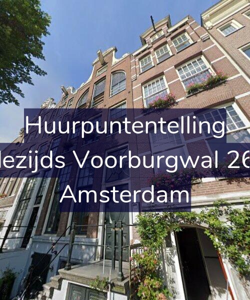 Foto gevel Huurpuntentelling voor Oudezijds Voorburgwal 268-L, Amsterdam
